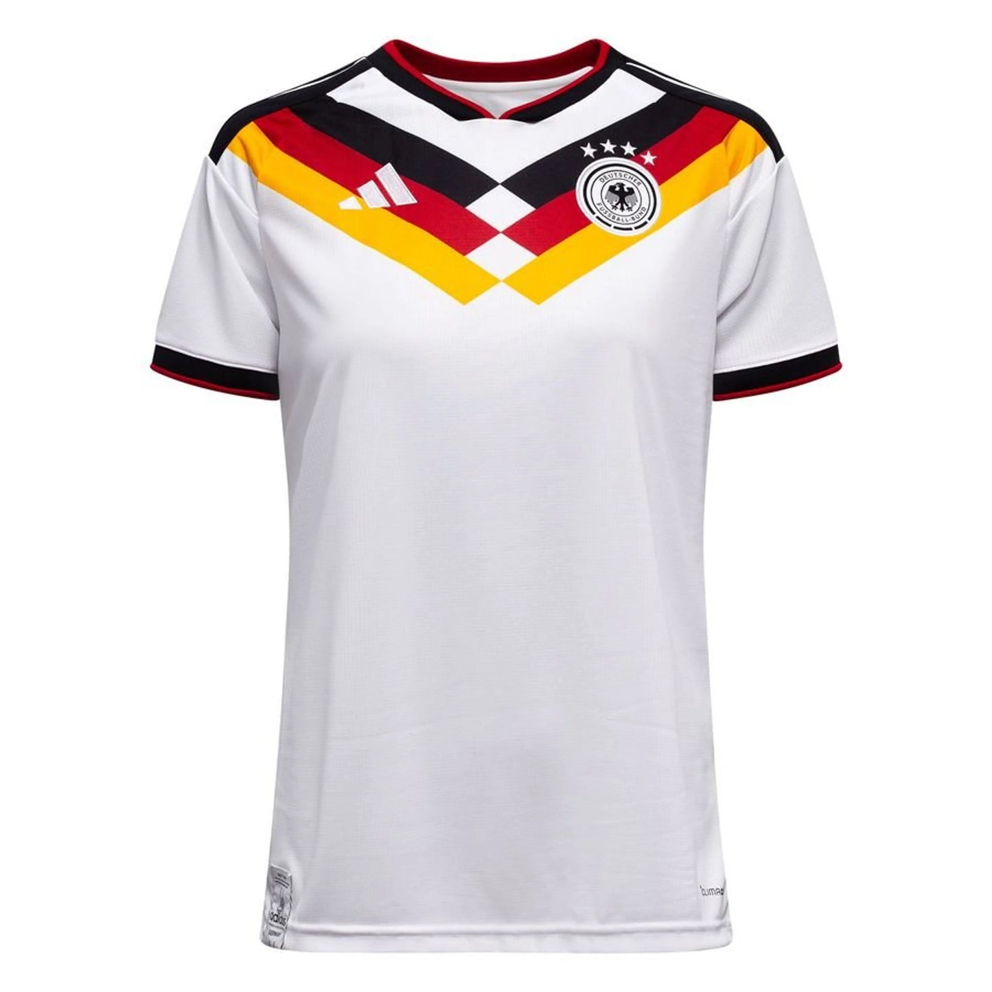 adidas Germany Women's Home Shirt World Cup 2026 - White/Black/Red/Yellow