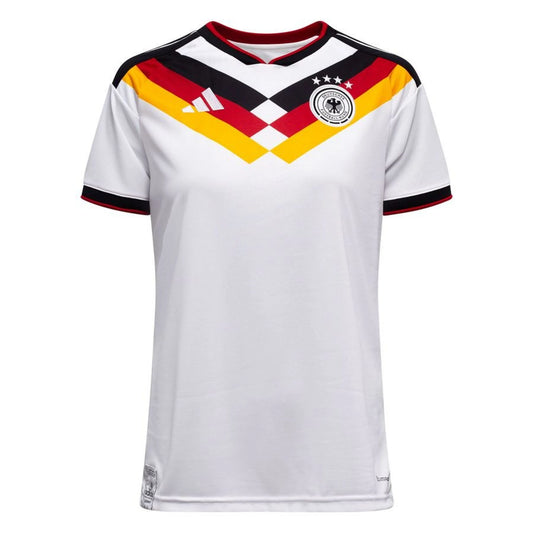adidas Germany Women's Home Shirt World Cup 2026 - White/Black/Red/Yellow