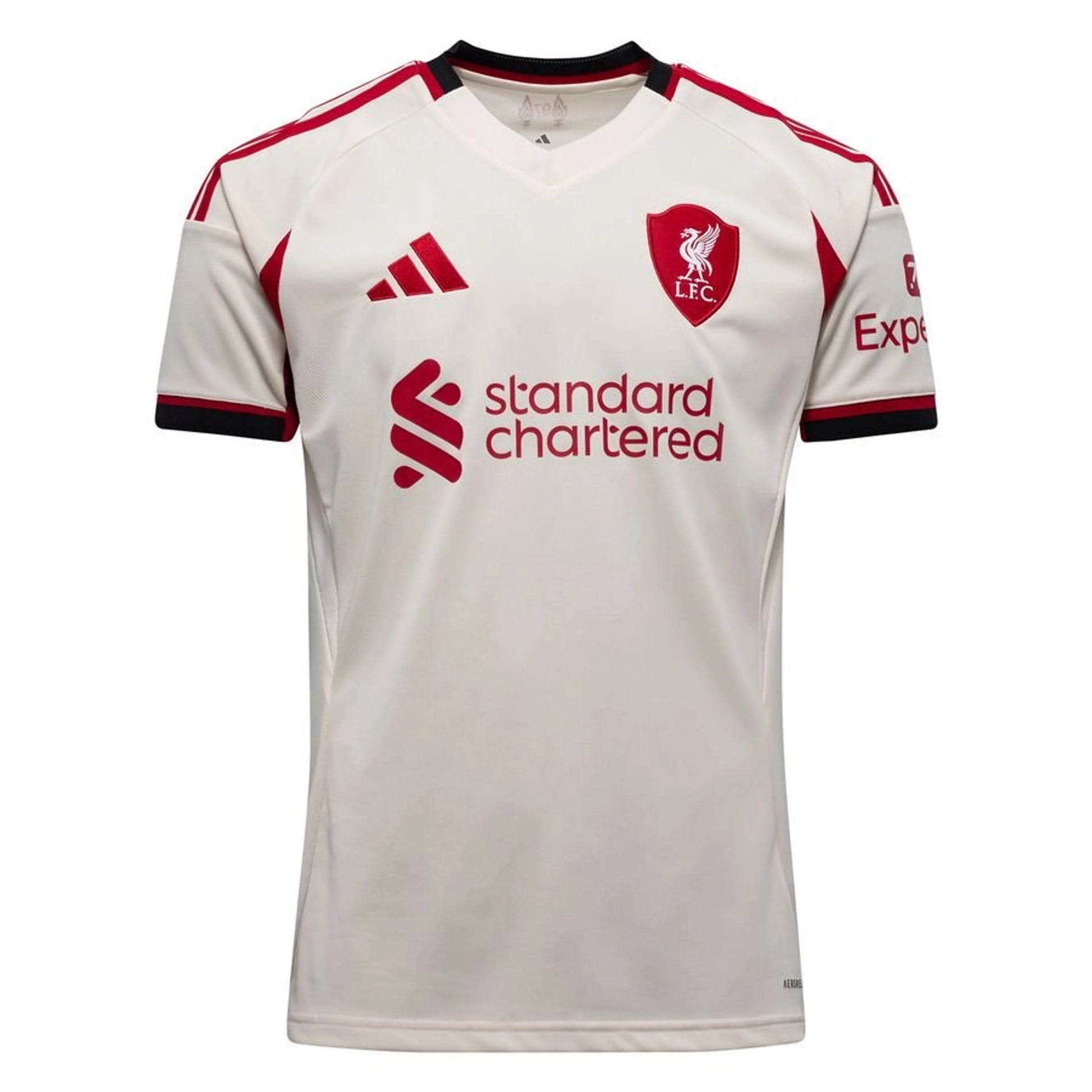 adidas Liverpool FC 2025/26 Away White Jersey