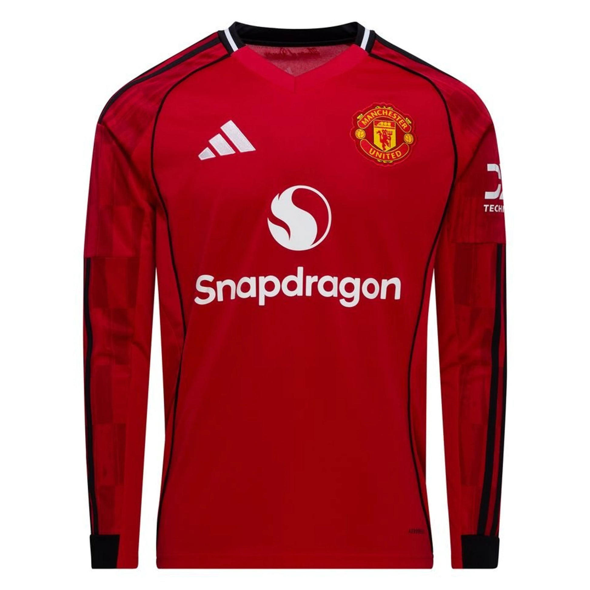 adidas Manchester United 2025/26 Home Shirt Long Sleeves