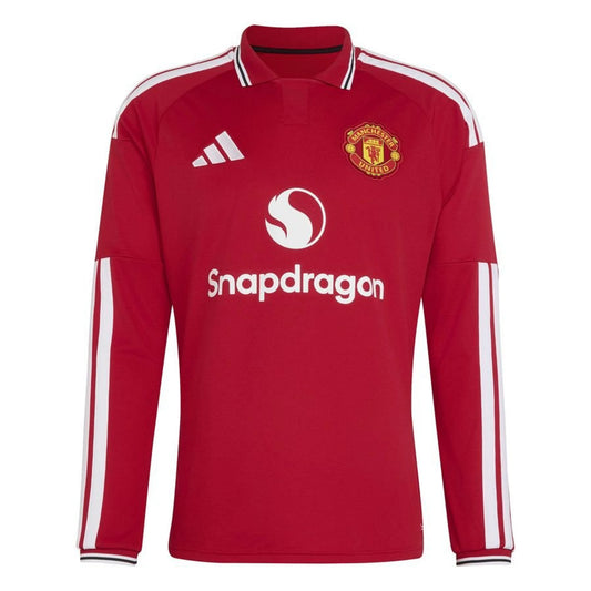 adidas Manchester United Home Long Sleeve Shirt 2026/27