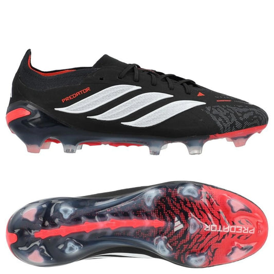 adidas Predator Elite FG Immortal DNA in Black/White/Red colorway