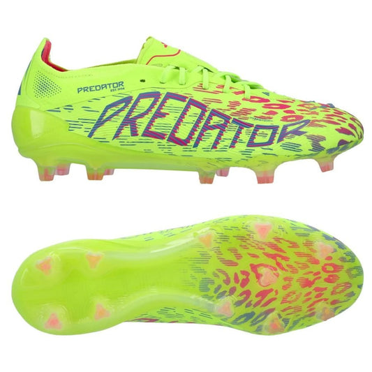 adidas Predator Elite FG "Mystic Victory" pack Lemon/Pink/Blue colorway