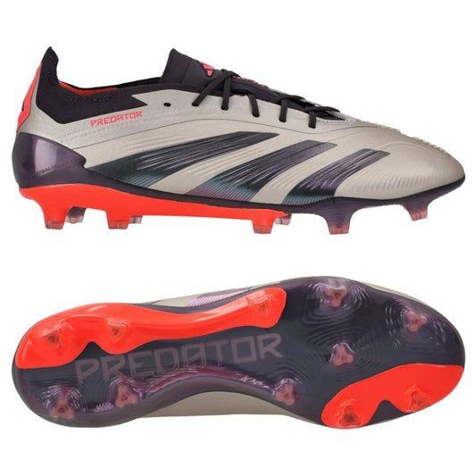 adidas Predator Elite FG "Vivid Horizon" Pack in a Metallic/Black/Orange colorway