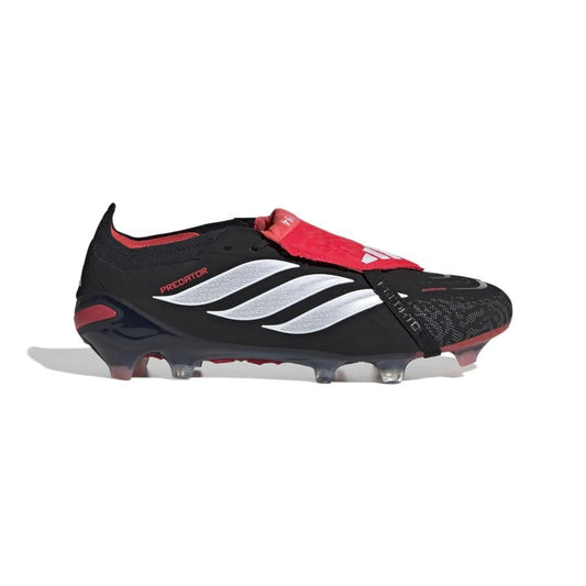 adidas Predator Elite Fold-over Tongue FG Immortal DNA in Black/White/Red colorway