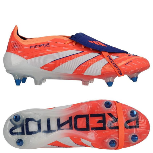 adidas Predator Elite Fold-over Tongue SG in Orange from the vibrant Coral Blaze Pack
