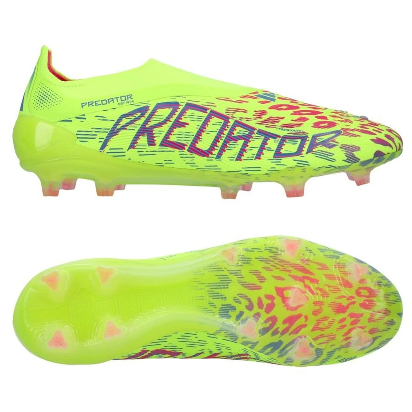adidas Predator Elite Laceless FG "Mystic Victory" pack Lemon/Pink/Blue colorway