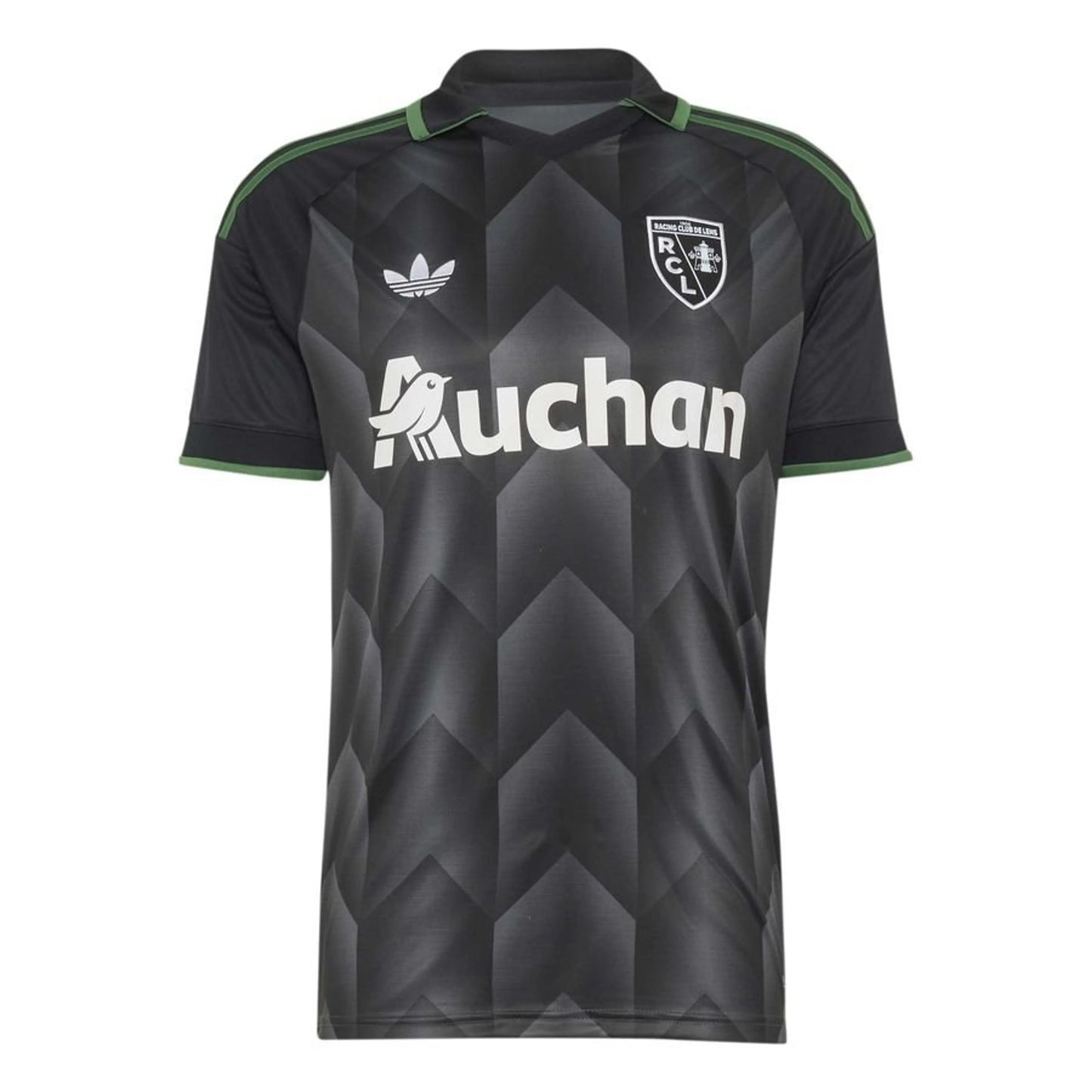 adidas RC Lens Men's Away Shirt 2026/27 - Grey/Green/White