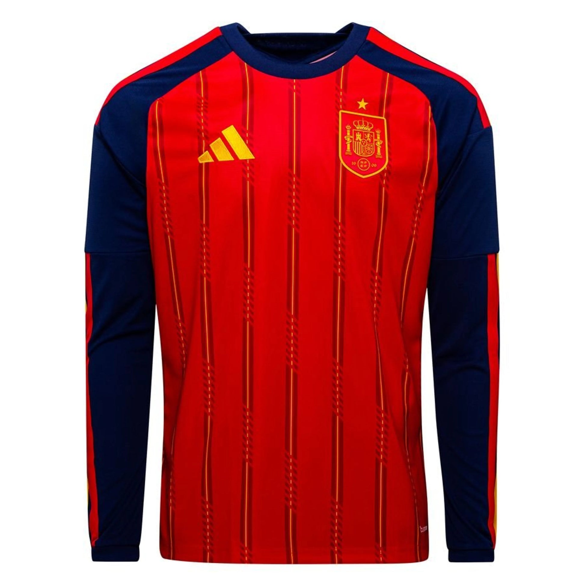 adidas Spain 2026 World Cup Home Long Sleeve Jersey