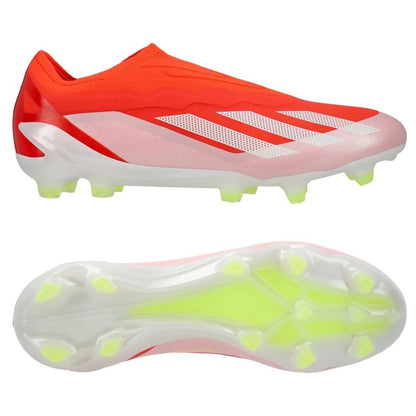 adidas X Crazyfast Elite Laceless FG "Energy Citrus" Pack in a Red/White/Yellow colorway