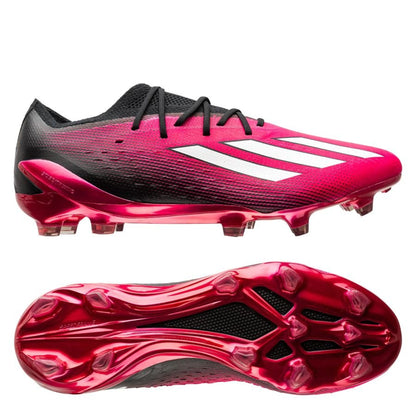 adidas X Speedportal .1 FG "Own Your Football" pack in a Pink/White/Black colorway