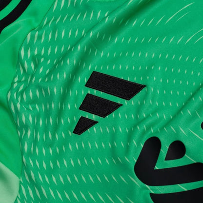 adidas logo on the Liverpool FC 2025/26 Goalkeeper Jersey