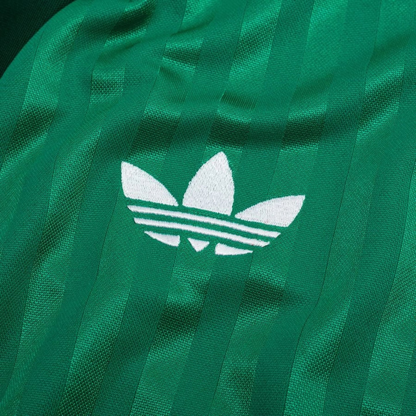 adidas logo view on the Algeria World Cup 2026 Away Green Shirt