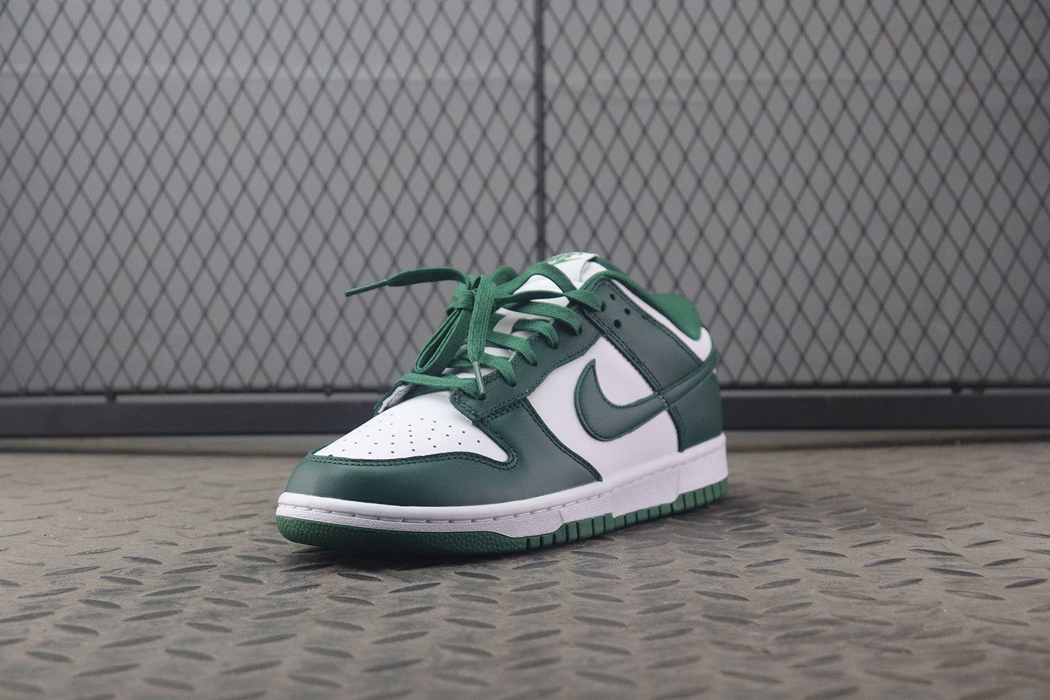 Nike dunk low varsity green, all sizes available.