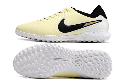 nike tiempo X legend elite turf white/black