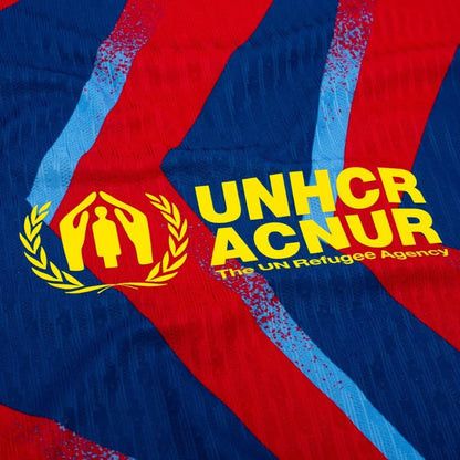 back close view Nike FC Barcelona 2025/26 Fourth Vapor Match Jersey