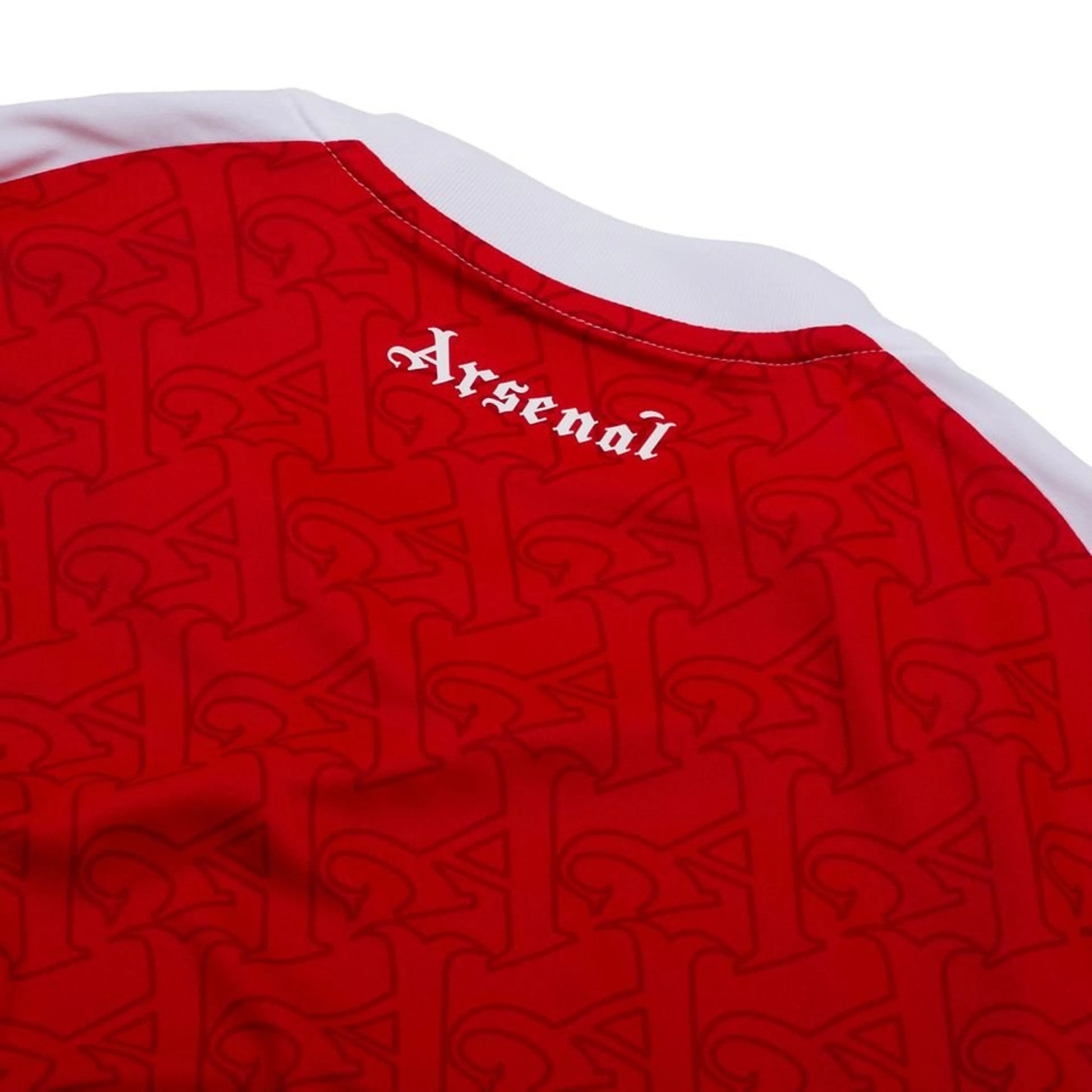 back neck Adidas Arsenal 2025/26 Home Long Sleeve Jersey