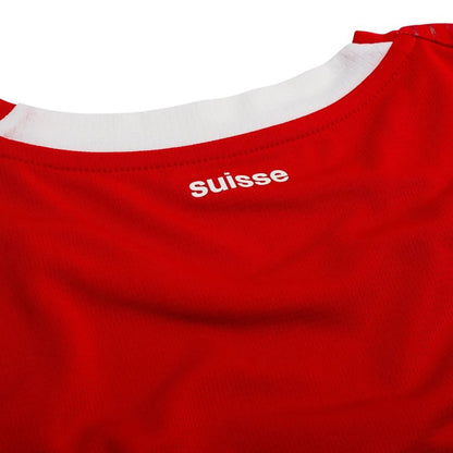 back neck view of the PUMA Switzerland 2026 World Cup Home Shirt