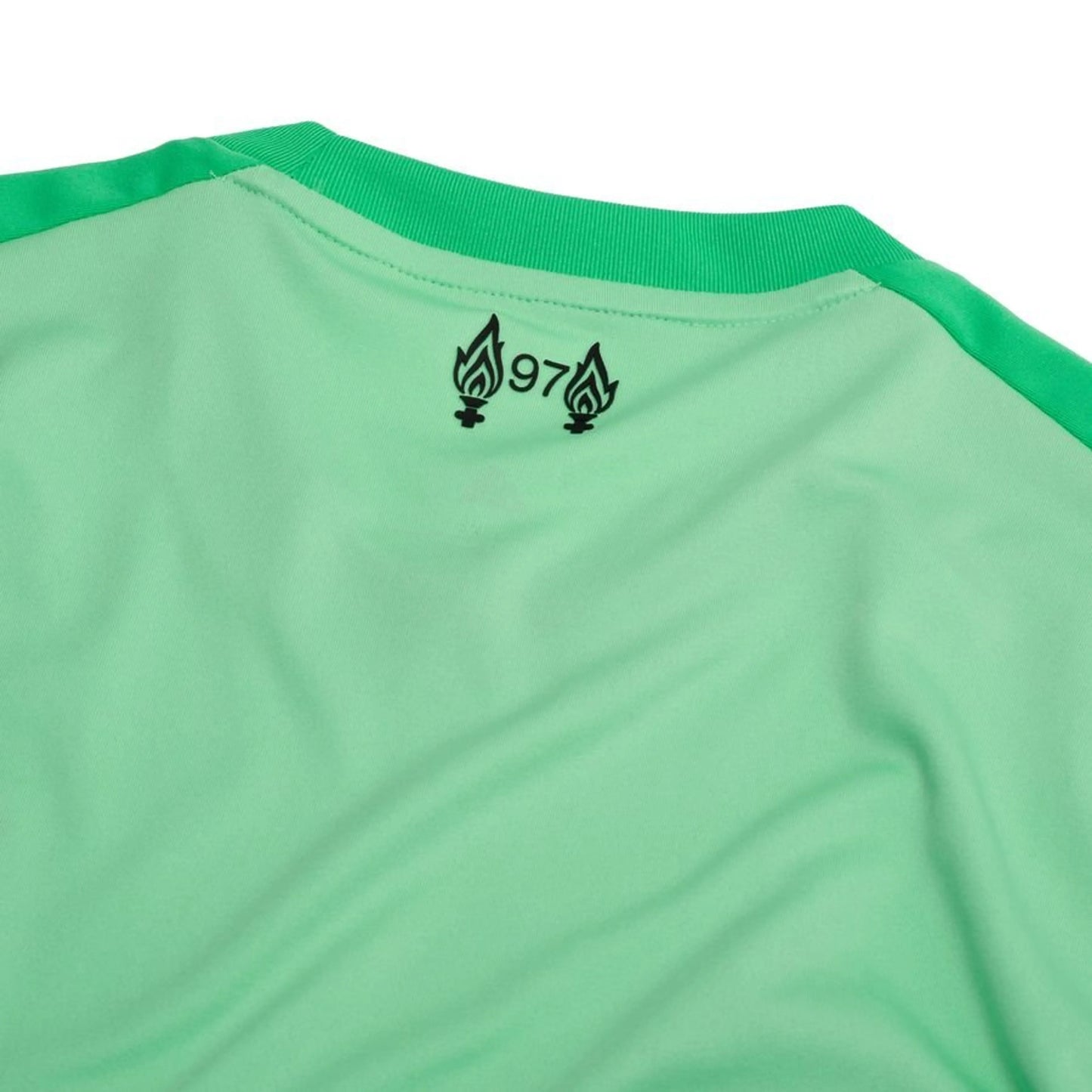 back neck view of the adidas Liverpool FC 2025/26 Goalkeeper Jersey