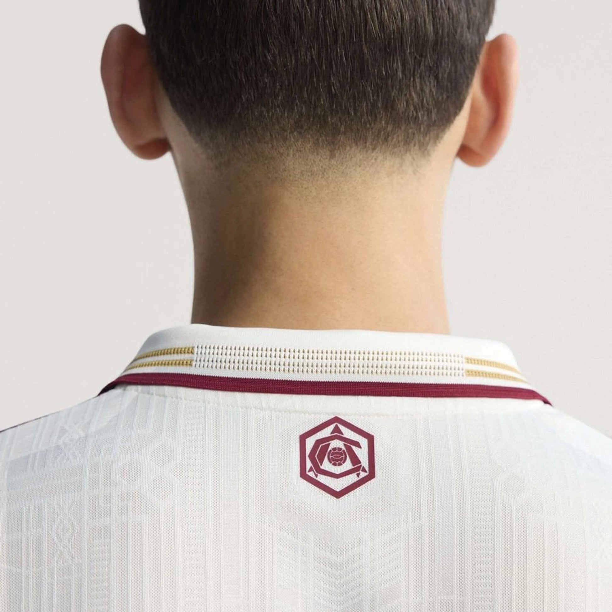 back neck view Adidas Arsenal 25/26 Third Long Sleeve Jersey