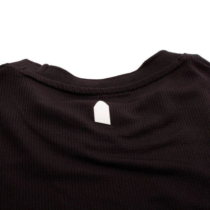 back neck view of the Castore Everton 2025/26 Third Black Shirt