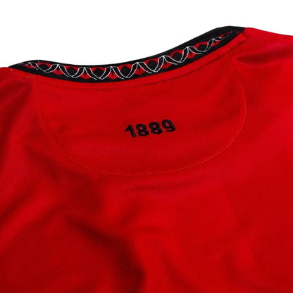 back neck view of the Erreà Sheffield United Home Shirt 2025/26