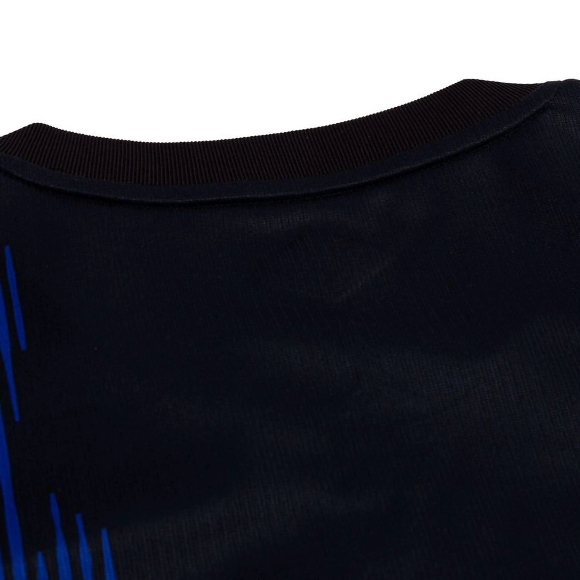 back neck view of the Jordan x Brazil World Cup 2026 Away Shirt