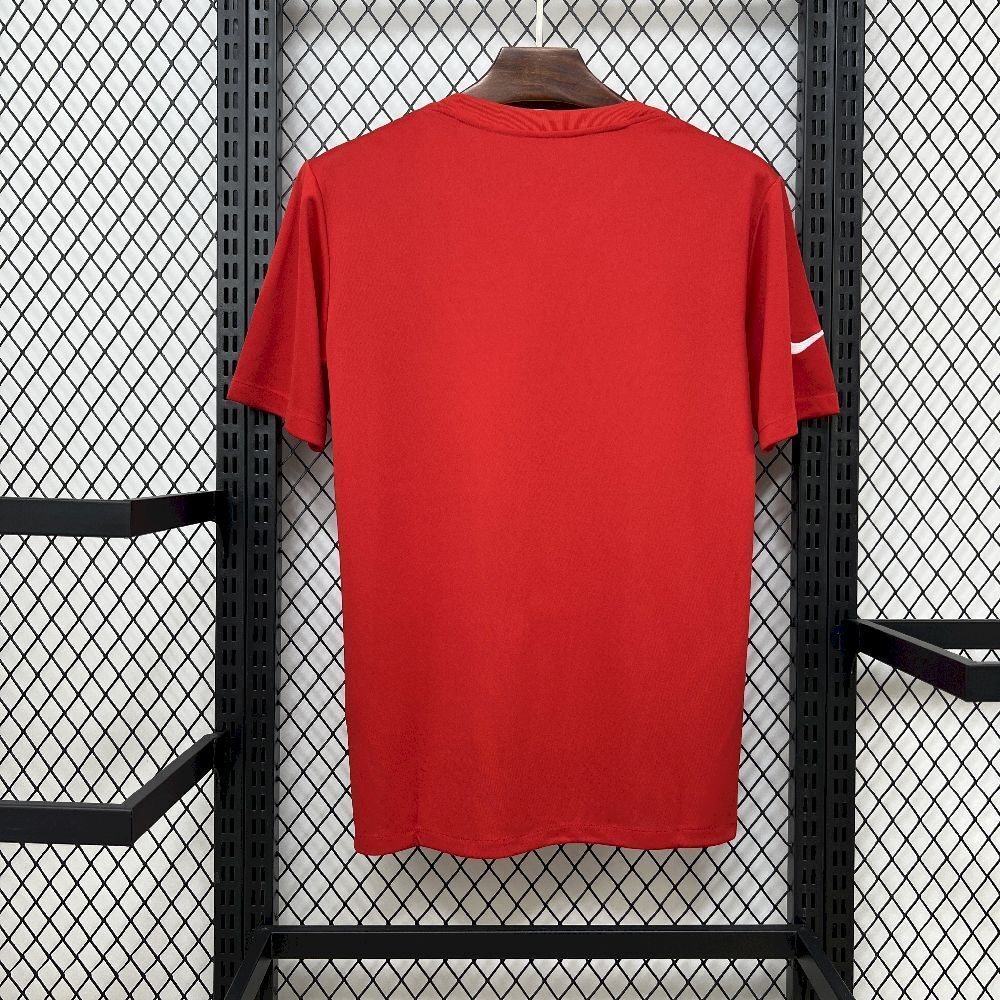 back neck view Nike Atletico Madrid 25/26 Pre-Match Jersey
