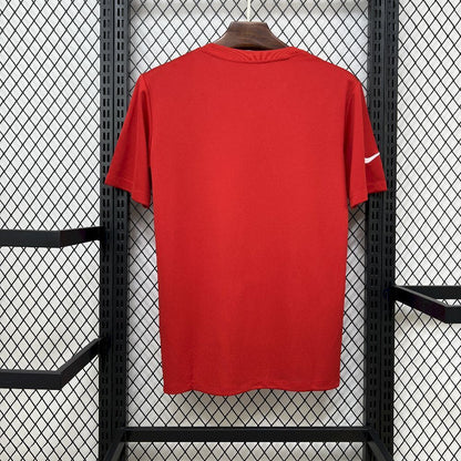 back neck view Nike Atletico Madrid 25/26 Pre-Match Jersey