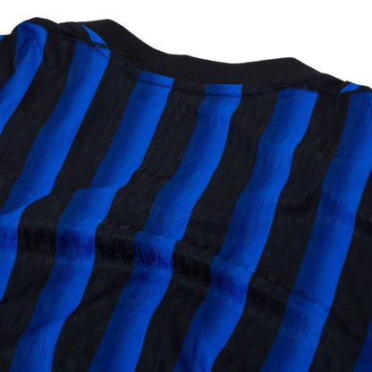 back neck view of the Nike Inter Milan 2025/26 Home Blue & Black Jersey