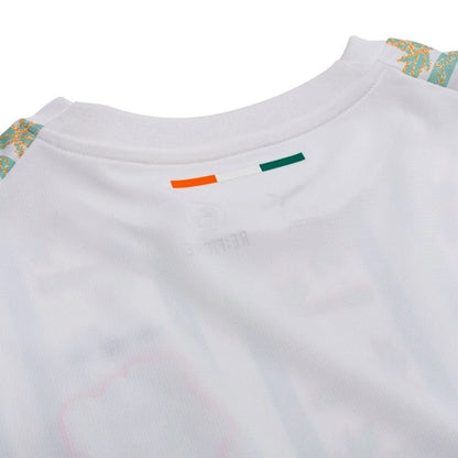back neck view of the PUMA Ivory Coast World Cup 2026 Away Shirt