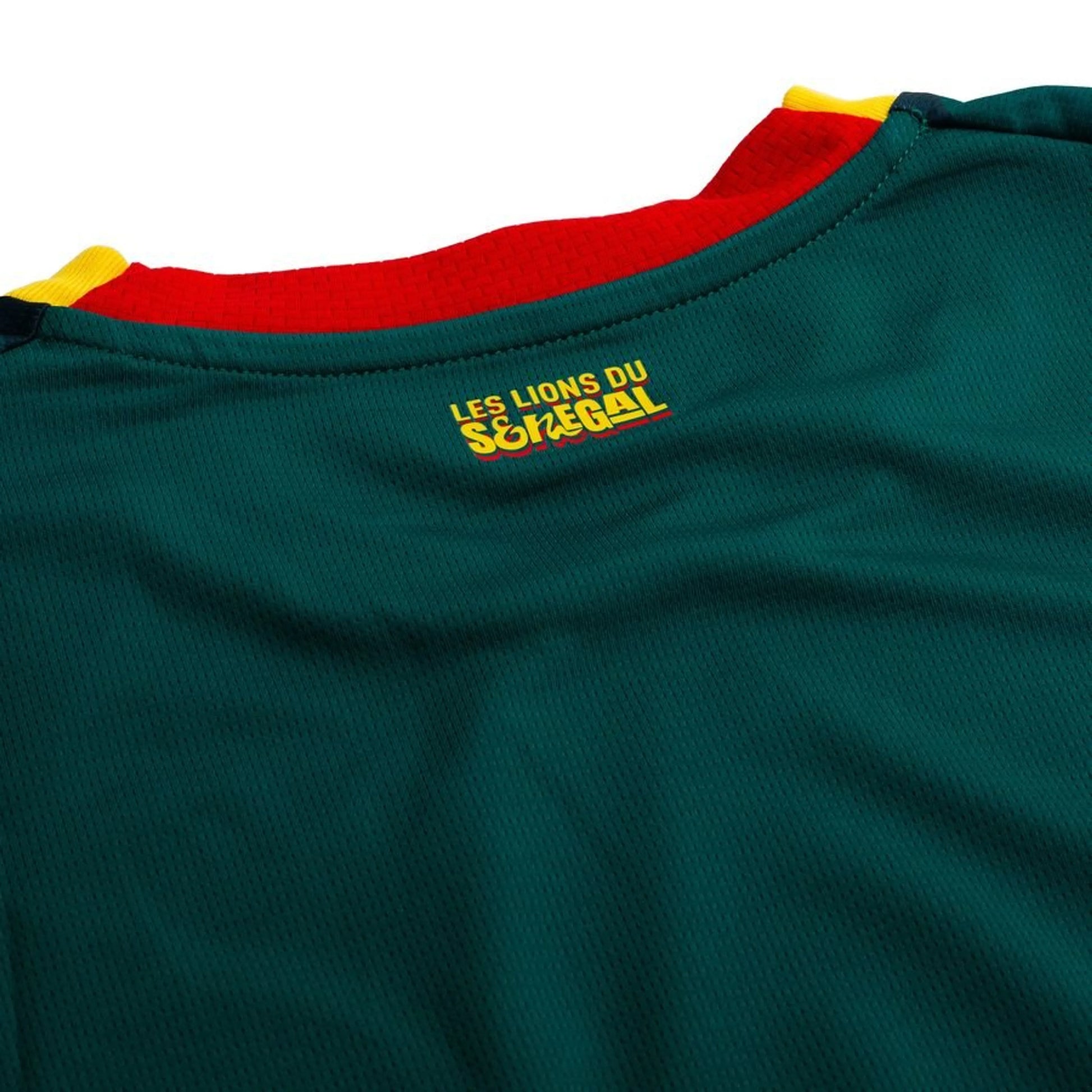 back neck view of the PUMA Senegal World Cup 2026 Away Shirt