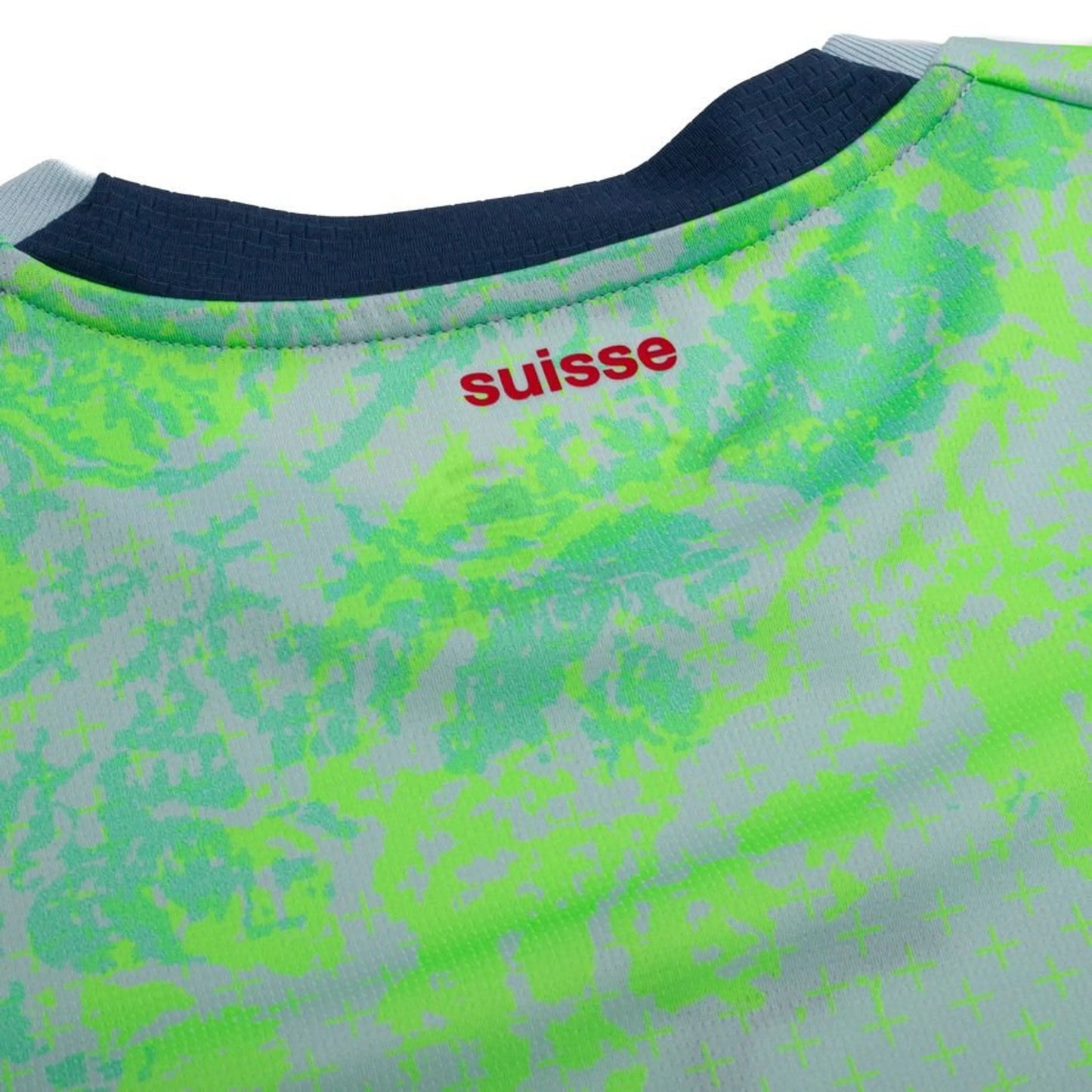 back neck view of the PUMA Switzerland World Cup 2026 Away Shirt