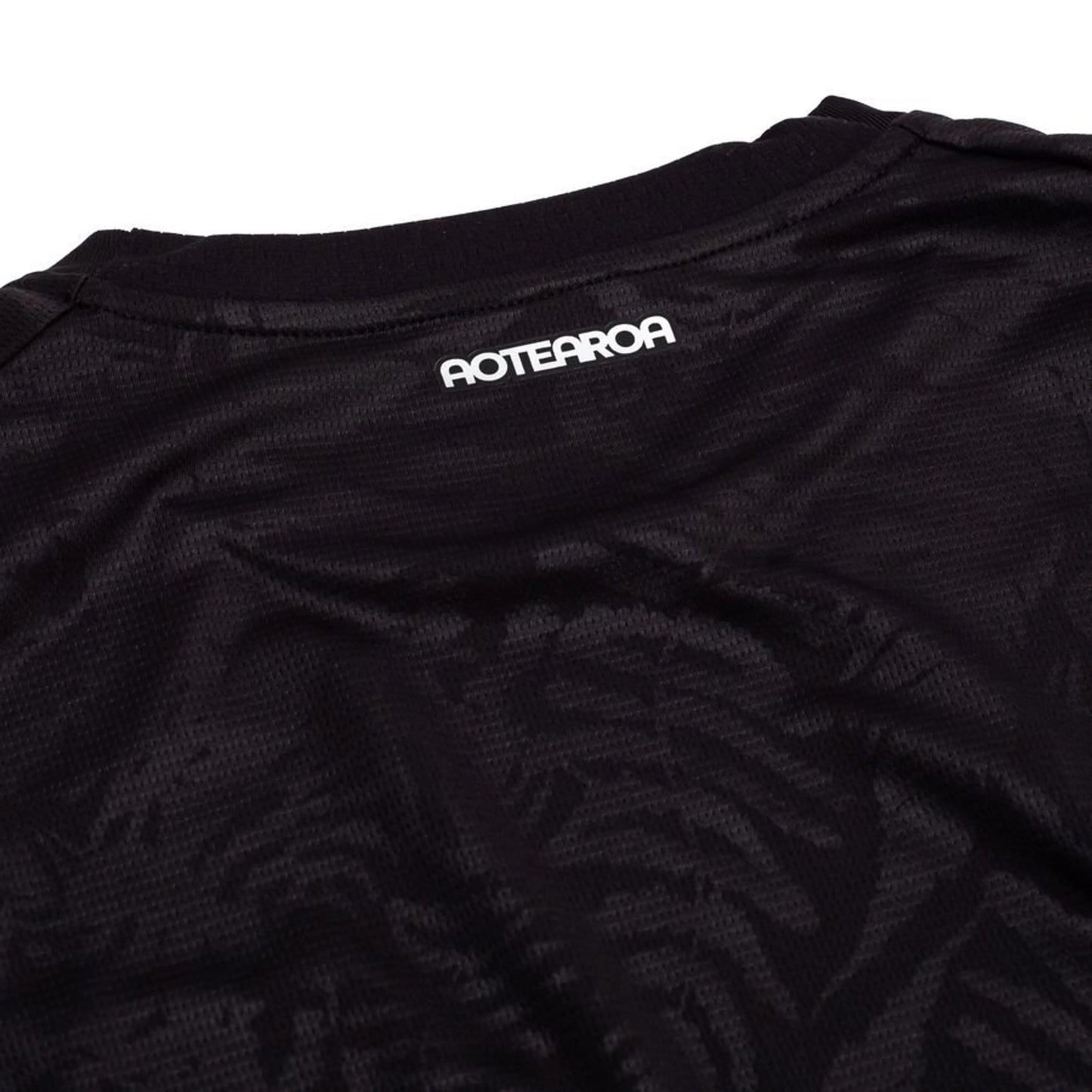 back neck view of the Puma New Zealand Home Shirt World Cup 2026