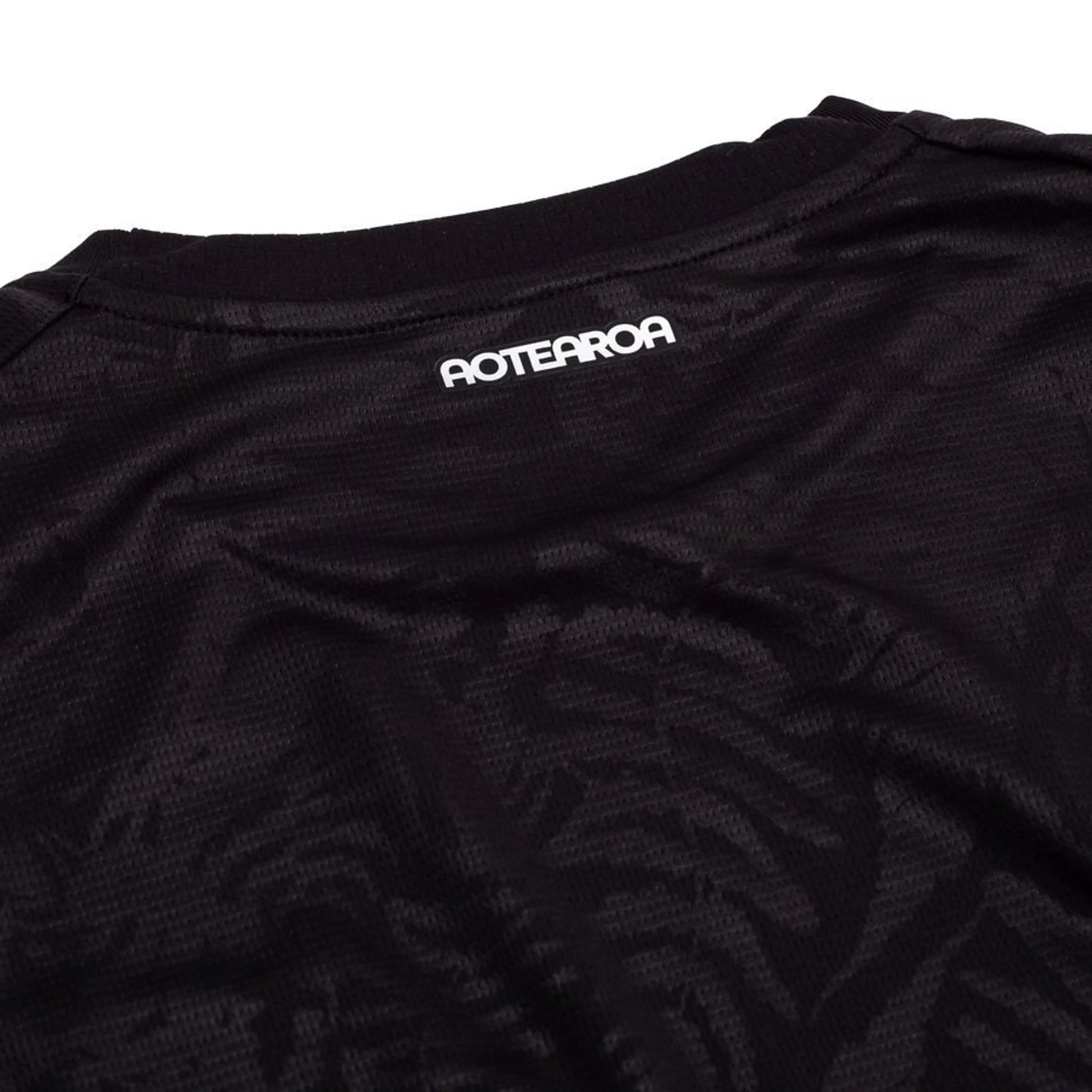 back neck view of the Puma New Zealand Home Shirt World Cup 2026