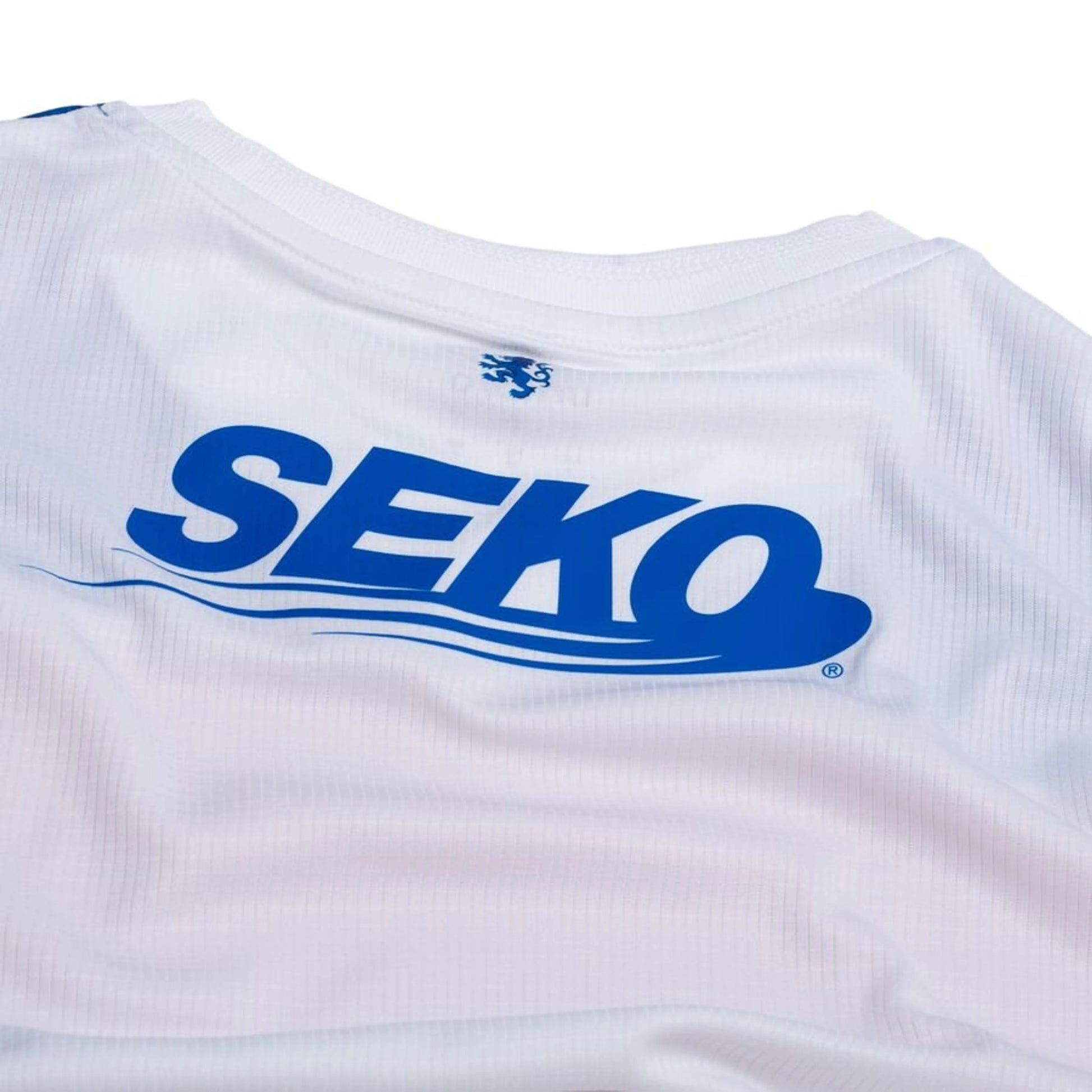 back neck view of the Rangers FC Away Shirt 2025/26