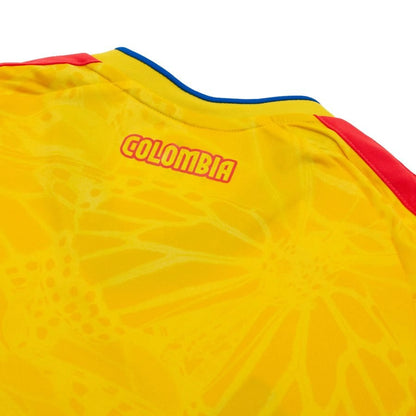 back neck view adidas Colombia 2026 World Cup Home Shirt