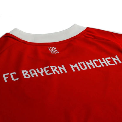 back neck view of the adidas FC Bayern Munchen Home Shirt 2025/26 Women -  Red/White