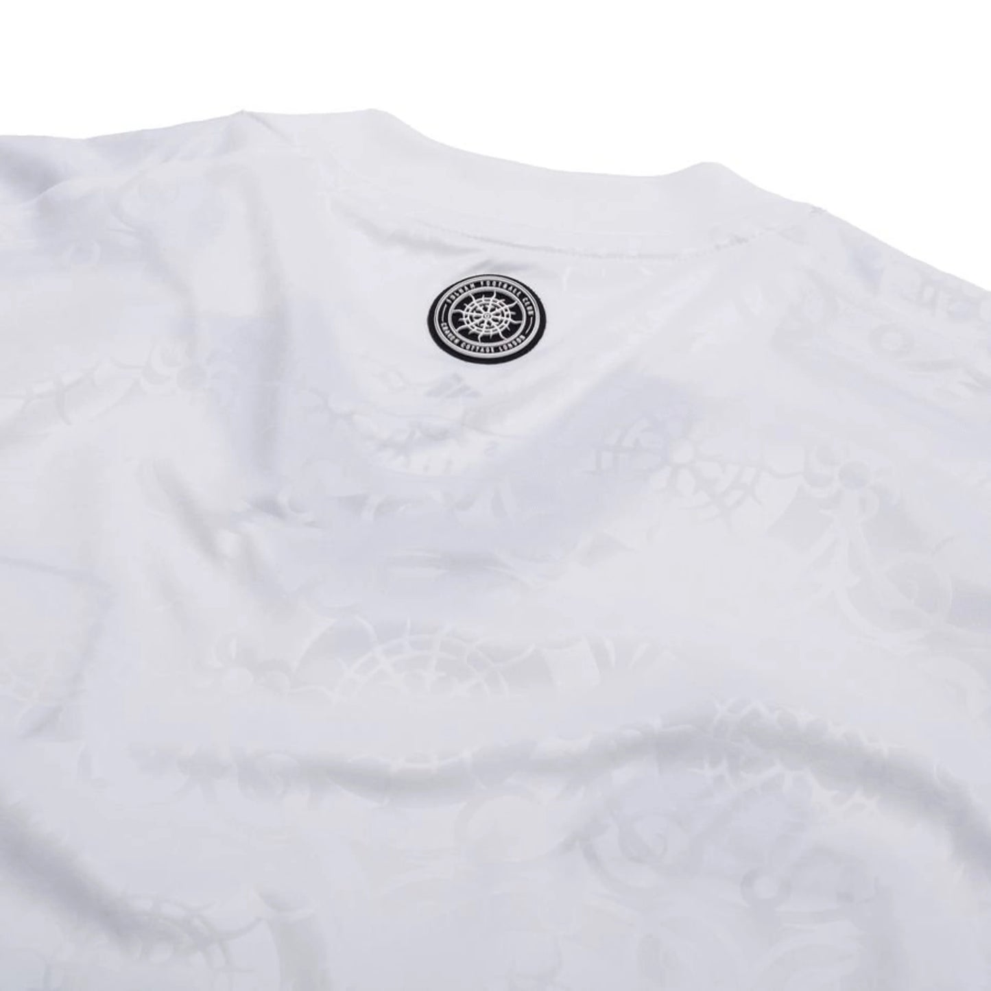 back neck view of the adidas Fulham FC Home Shirt 2025/26 