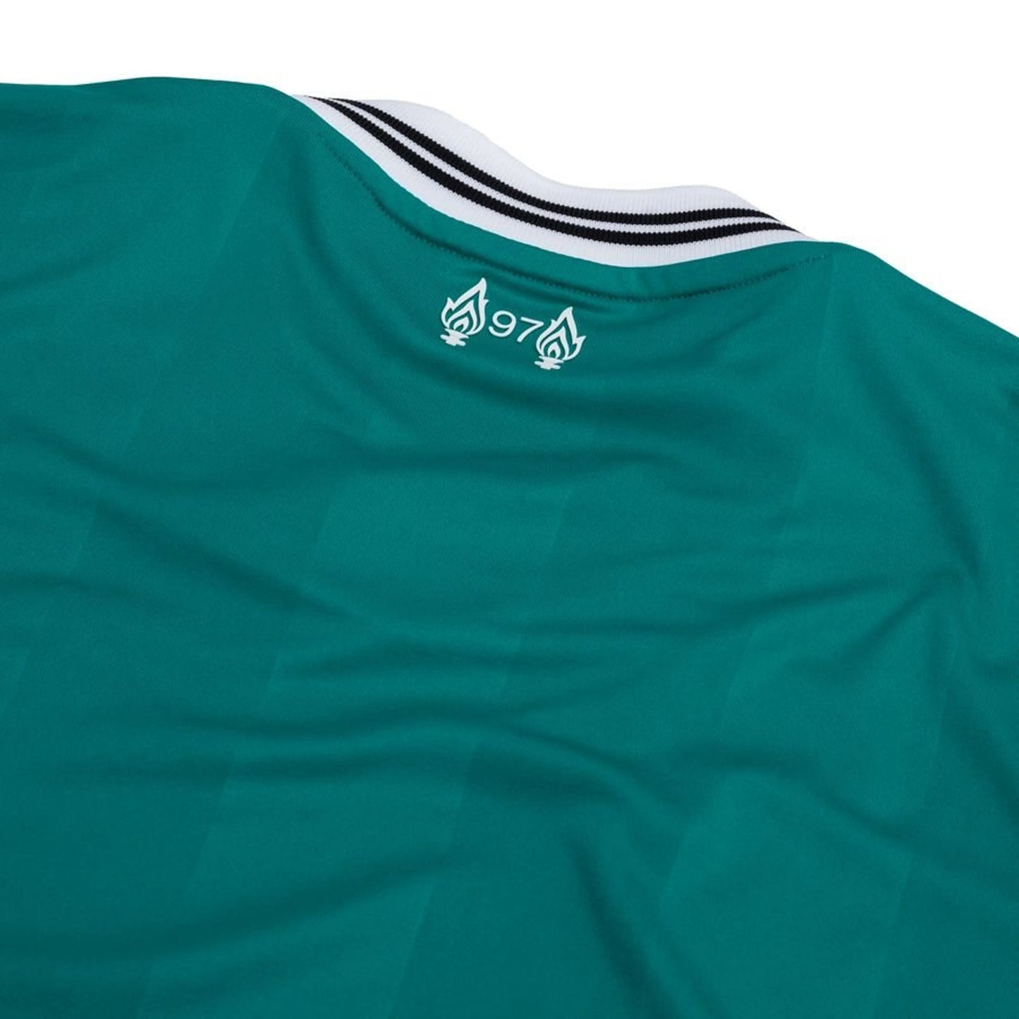 back neck view of the adidas Liverpool FC 2025/26 Third Jersey