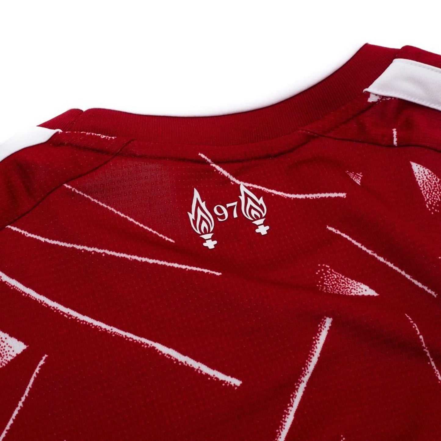 back neck view of the adidas Liverpool FC Home Shirt 2026/27