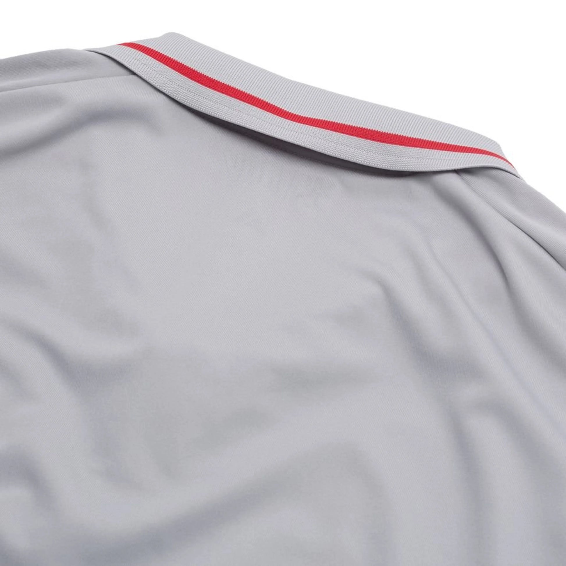 back neck view of the adidas Olympique Lyonnais 2025/26 Third Grey Shirt