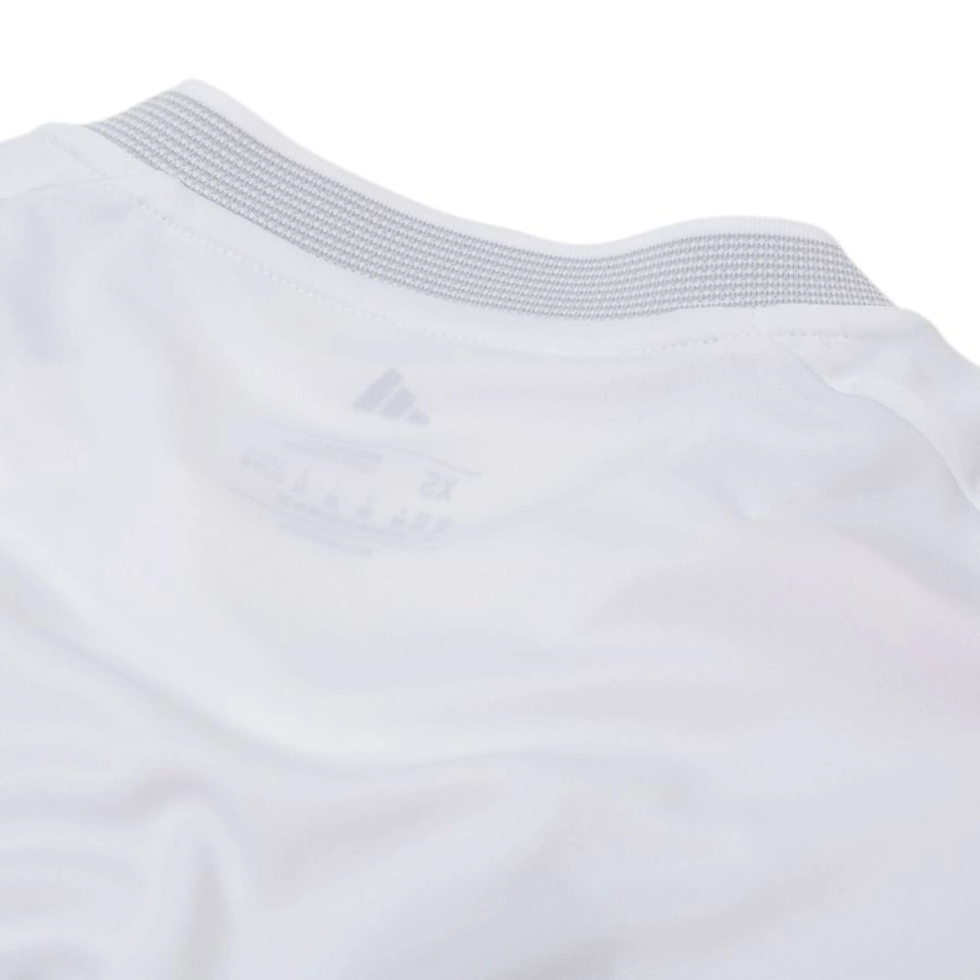 back neck view of the adidas Real Madrid Home Shirt 2025/26 Women - White/Black