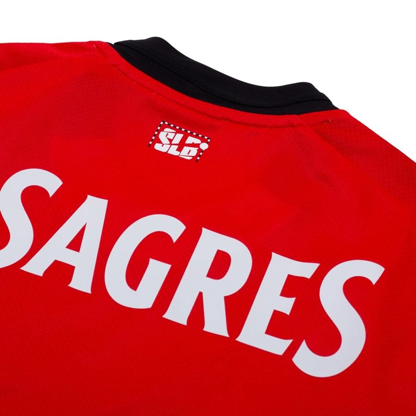 back neck view of the adidas SL Benfica Home Shirt 2025/26