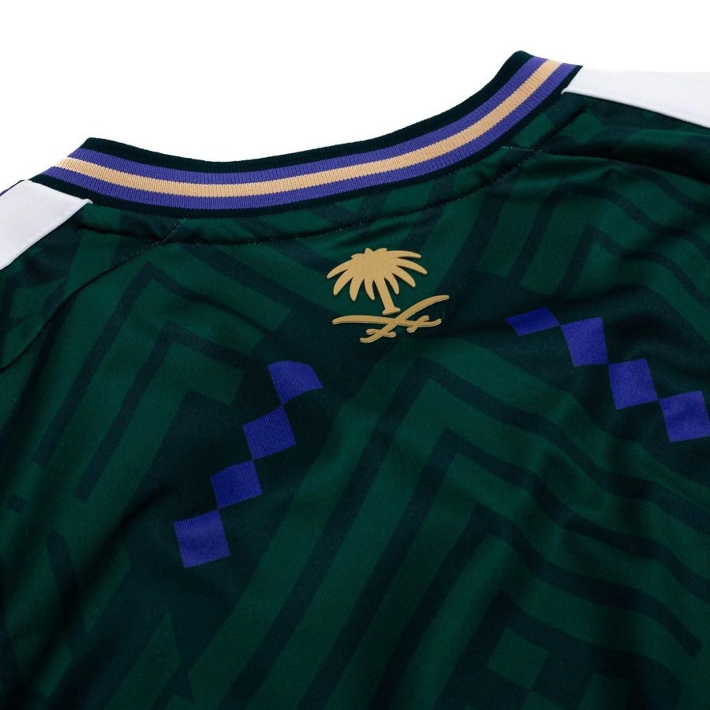 back neck view on the adidas Saudi Arabia Home Shirt World Cup 2026