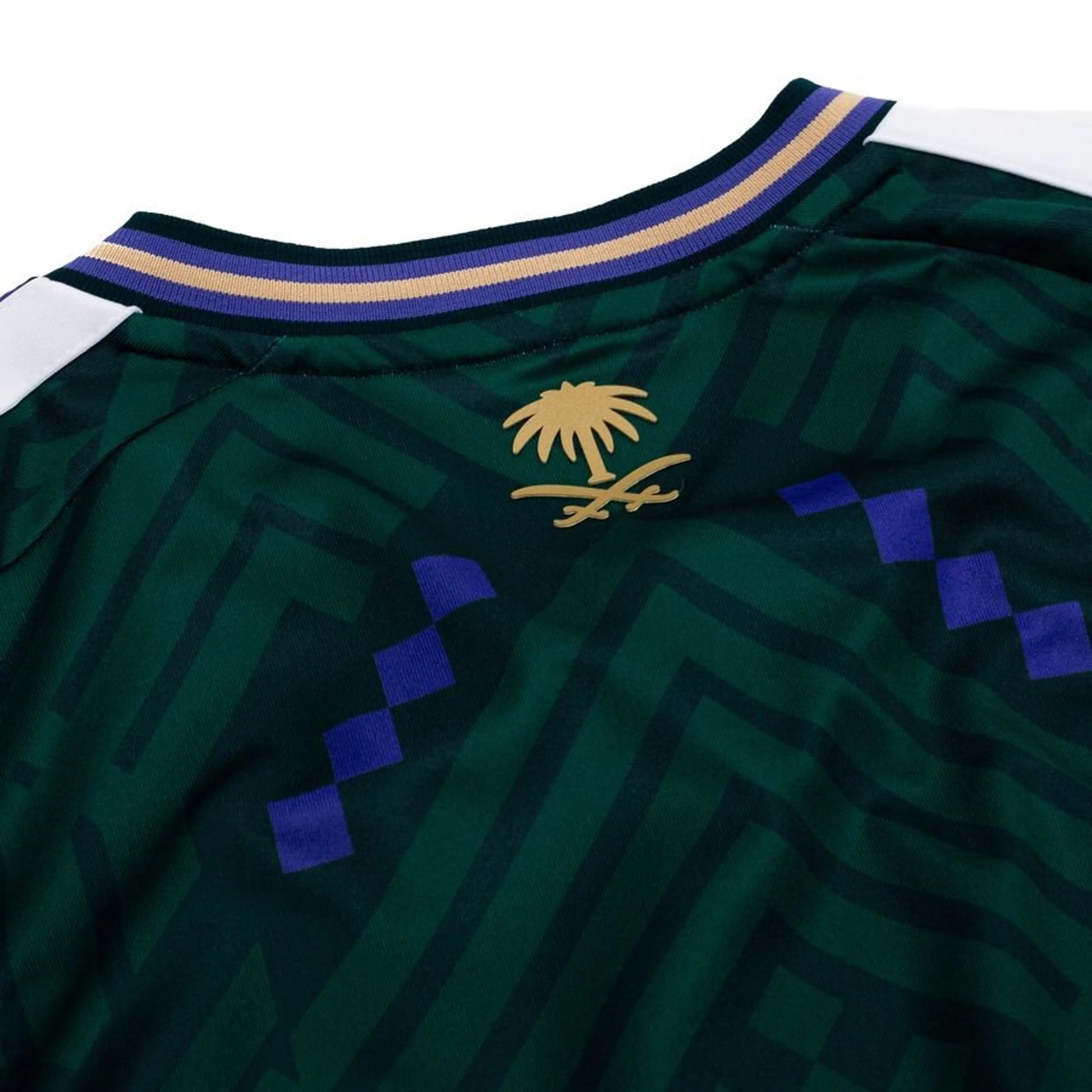 back neck view on the adidas Saudi Arabia Home Shirt World Cup 2026