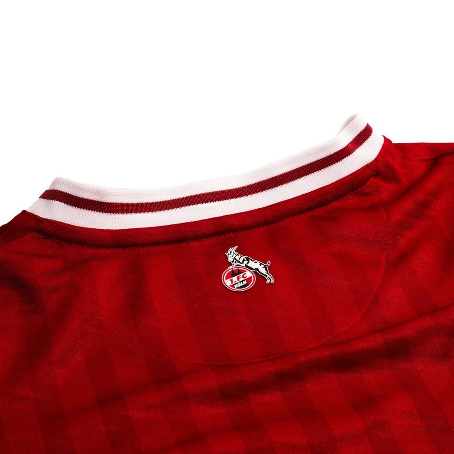 back neck view of the hummel FC Köln Away Shirt 2025/26