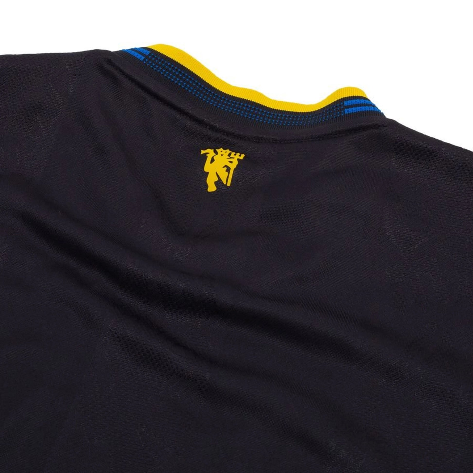 back neck view of the adidas Manchester United 2025/26 Third Jersey Long Sleeves