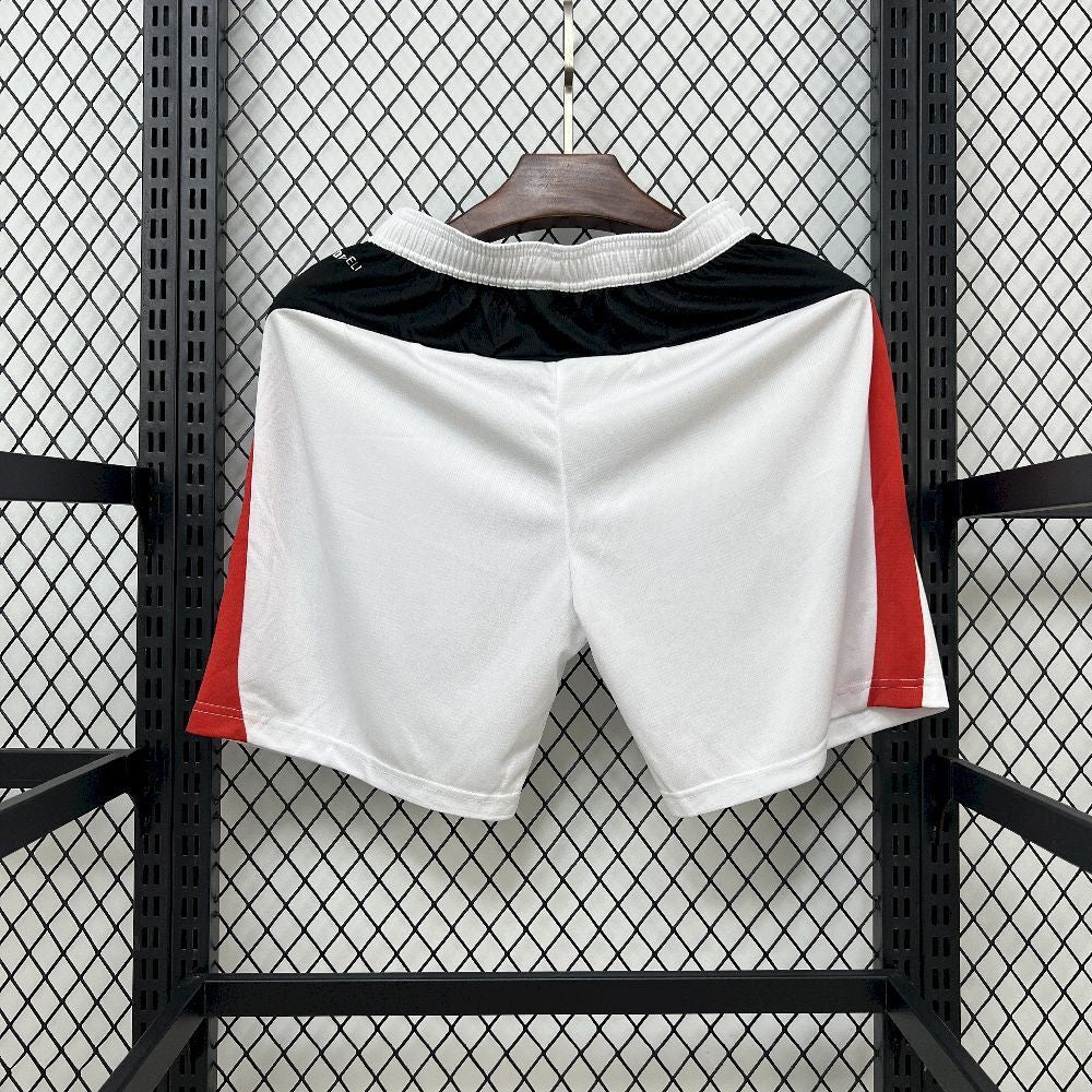 back view of the AC Milan 25/26 Away White Shorts