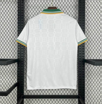 back view of the AS Roma 25/26 Third White Football Short Sleeve Jersey Designed By Adidas